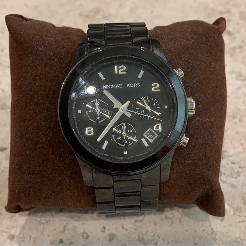 Black Ceramic Michael Kors Watch